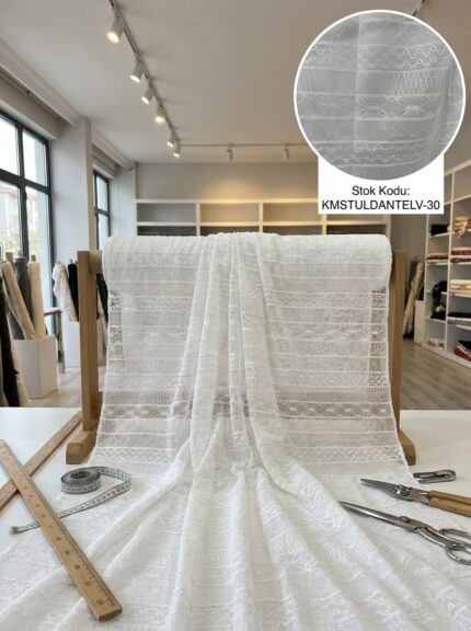 Raşel Armül Tül Perde Kumaşı 100x300 cm