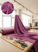 Armül Tafta Örgü Düz Fon Perde Kumaşı 100x300 cm