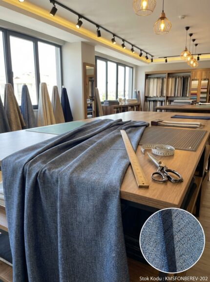 Desenli Dokuma Jakar Fon Perde Kumaşı 100x300 cm