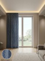 # Hazır Fon Perde 140x260 cm Tek Kanat - Görsel 2