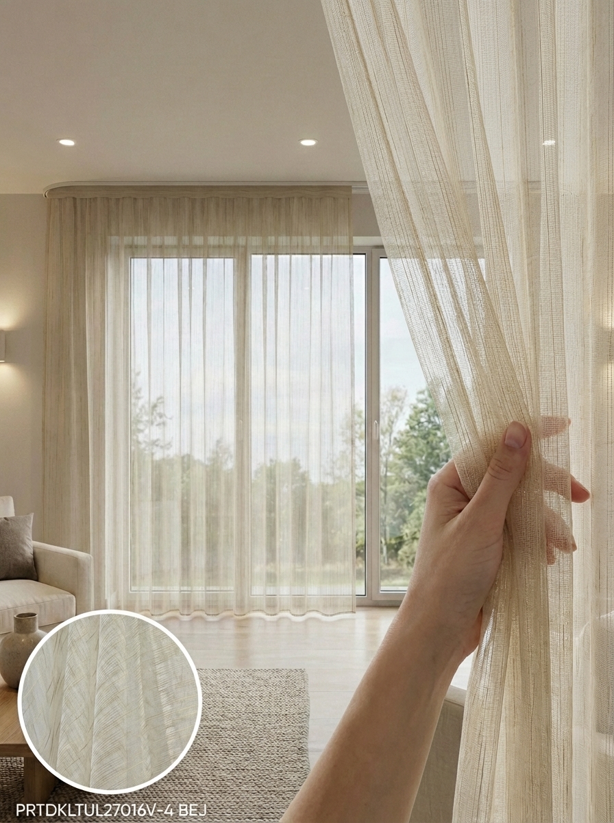 pratiktul-dekoratif-tul-perde-300x255-cm-orta-isik-gecirgen-24710-1.jpg Dekoratif Tül Leno Dokuma Hazır Tül Perde 300x255 cm - Görsel 1