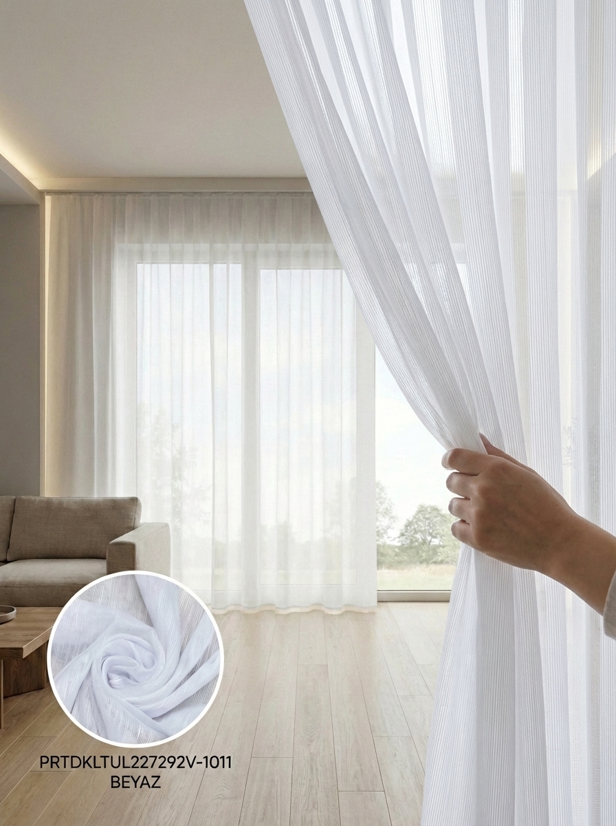 pratiktul-dekoratif-tul-perde-300x255-cm-orta-isik-gecirgen-24838-1.jpg Dekoratif Tül Leno Dokuma Hazır Tül Perde 300x255 cm - Görsel 1